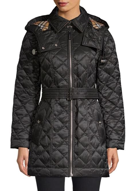 burberry long padded coats|burberry coat size 50.